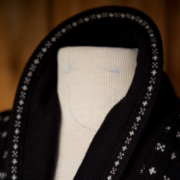 Vintage Pendleton 100% Virgin Wool Reindeer Snowflake Cardigan Sweater Woman's L - Picture 12 of 17